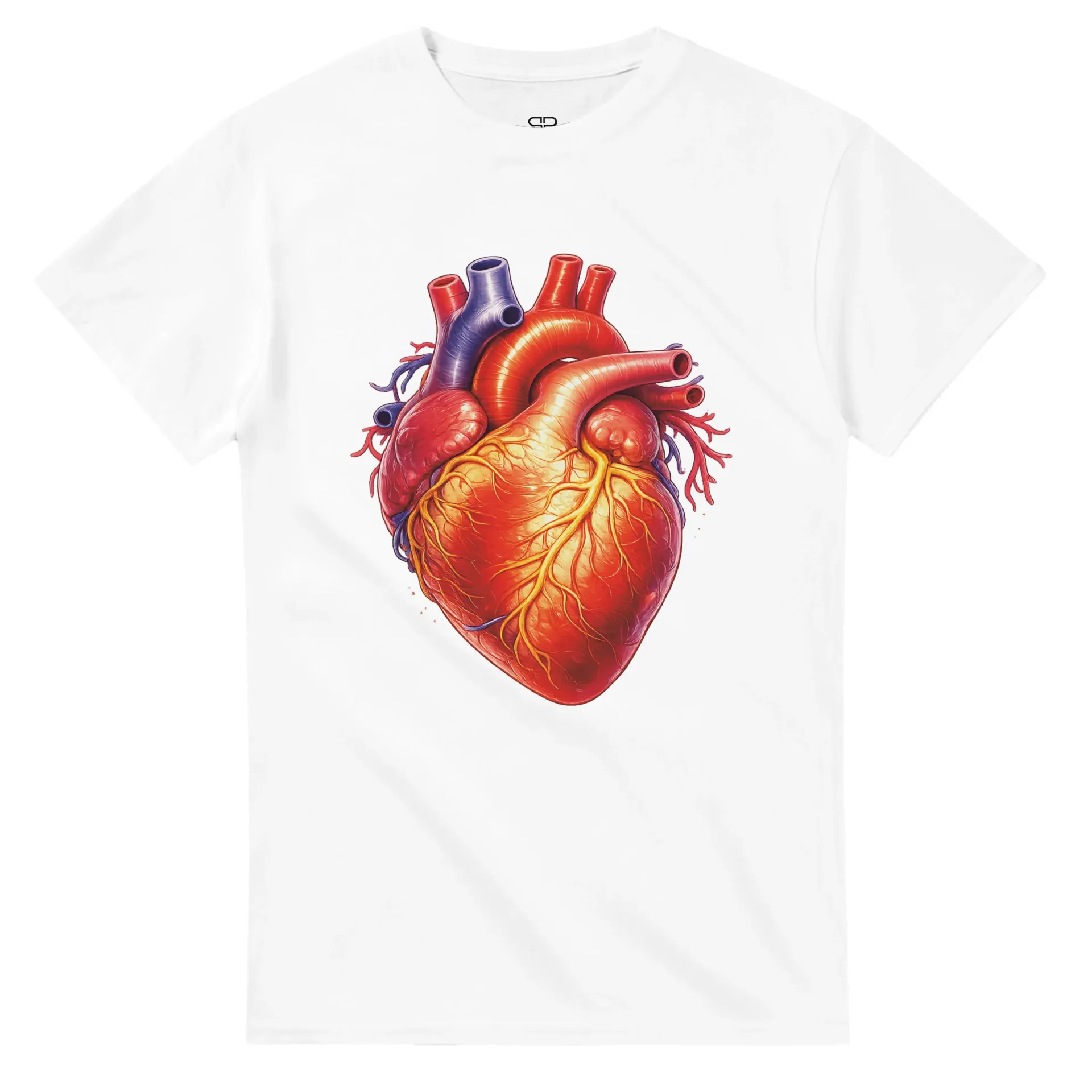 Heavyweight Unisex Crewneck T-shirt | Gildan® 5000 (White, S)